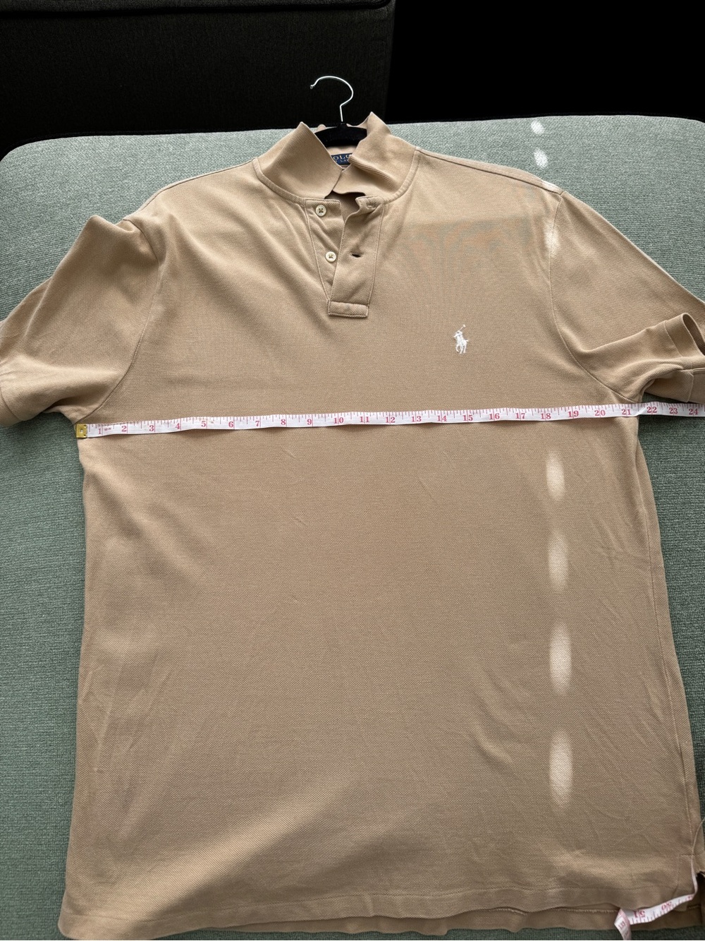 Bundle of 3 Polo by Ralph Lauren Navy, Tan & White Men's Polo - Picture 15 of 16